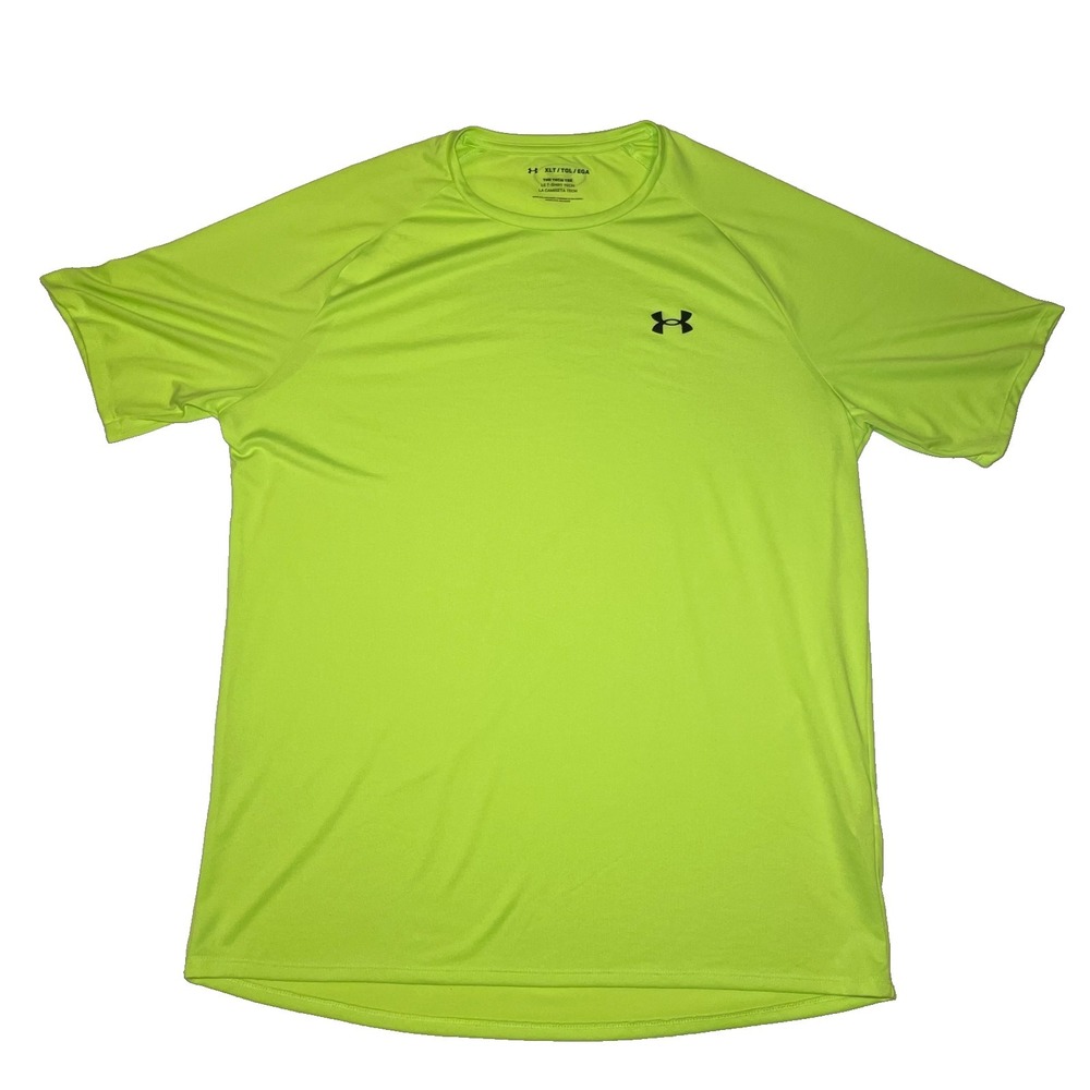 Under Armour The Tech Tee Neon Yellow Mens XL